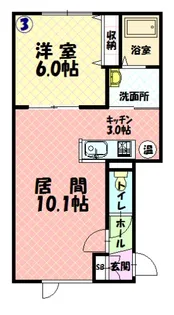 BROCCATO【1階】の間取り