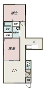 RAW SIENNA【1階】の間取り