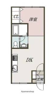 深川総合ハイツ第三【2階】の間取り