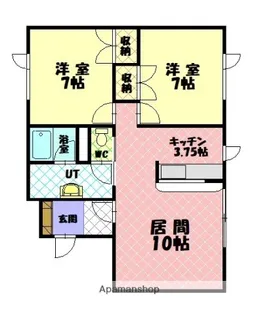 宮下25【1階】の間取り
