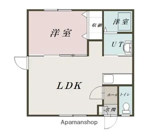 コンフォート10・14【2階】の間取り