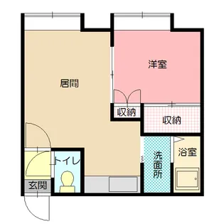 エクセドラ3.4【105号室】の間取り