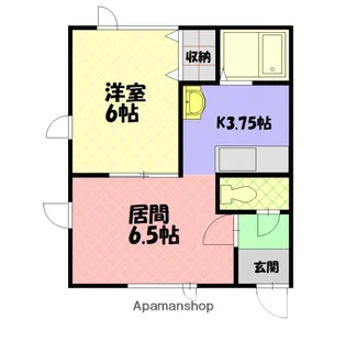 ARIGATO HOUSE Ⅱ【2階】の間取り