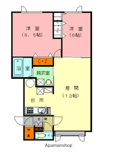 プリウスⅢ【1階】の間取り