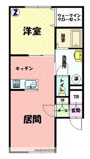 ACHU Ⅰ【1階】の間取り