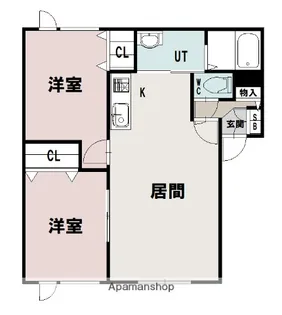 STAREⅡ【2階】の間取り