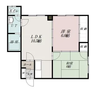 旭川シティコート【203号室】の間取り