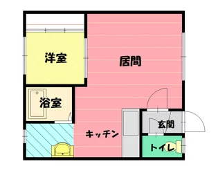 旭川シティコート【206号室】の間取り