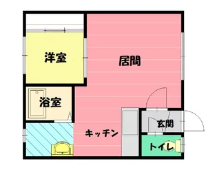 旭川シティコート【2階】の間取り