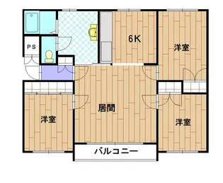 ブルーム・ヴィラ【101号室】の間取り