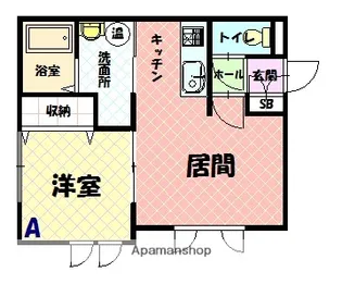 REJINA【1階】の間取り