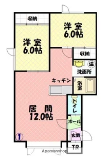 プリマーベラA棟【2階】の間取り