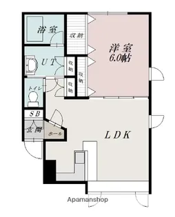 KAGURAOKA 707 PASTORAL【202号室】の間取り