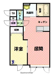 カローレ【203号室】の間取り