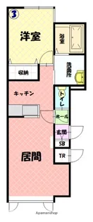 アストレア【2階】の間取り