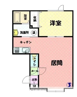 ゆかるⅡ【1階】の間取り