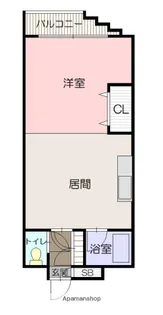 ラメール旭川【105号室】の間取り
