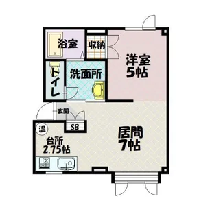 ウィステリア21【1階】の間取り