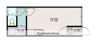 CASA VESINA【2階】の間取り