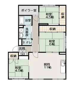 さくらハイツ【201号室】の間取り