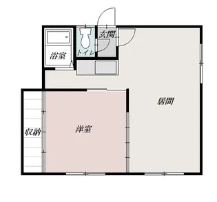 コーポ松原【2階】の間取り