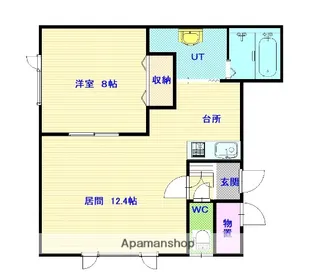 LAVITA神居【2階】の間取り