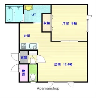 LAVITA神居【1階】の間取り
