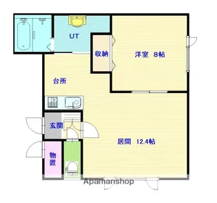 LAVITA神居【2階】の間取り
