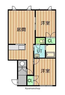ワラビーⅠ【2階】の間取り