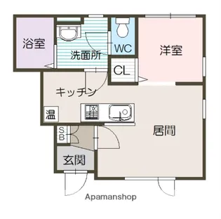 NEO−STRADA Ⅱ【105号室】の間取り