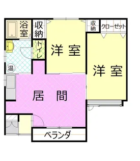 ポラリス【3階】の間取り