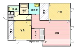 レジェンド3・4【1階】の間取り