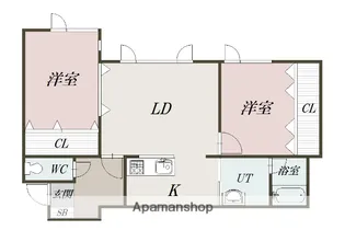 レジェンド3・4【1階】の間取り