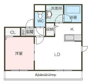 ステラガーデン【5階】の間取り