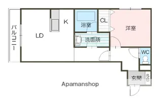 ステラガーデン【5階】の間取り