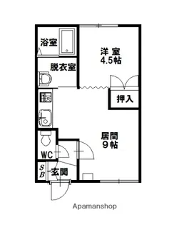 ロイヤルシャトレ【2階】の間取り