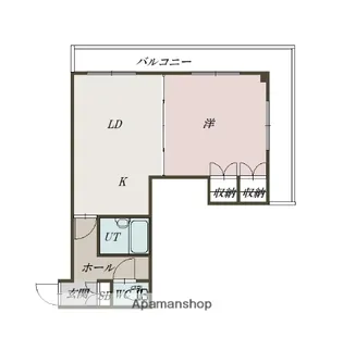 メゾンペガサス【303号室】の間取り