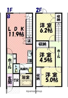 アセンブルⅠ【1階】の間取り