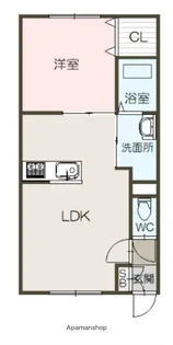 MODE−A【103号室】の間取り