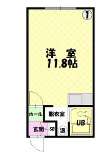 レジデンスほの香【2階】の間取り