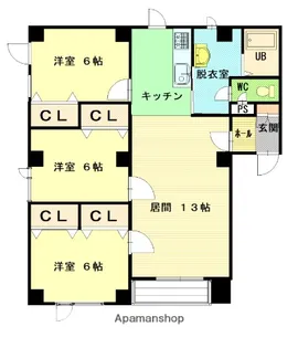 BROTHER A【3階】の間取り