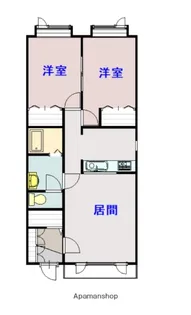 MAISON SHIZUKA2【205号室】の間取り