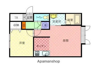 LOVELY【203号室】の間取り