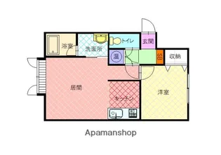LOVELY【201号室】の間取り