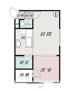 常磐パークハイツ【1階】の間取り