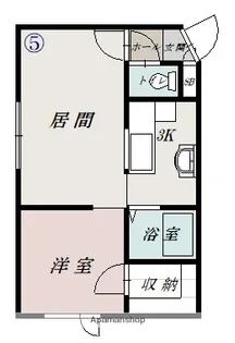 常磐パークハイツ【2階】の間取り