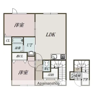 MAO【2階】の間取り