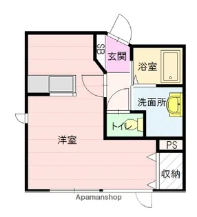 RELACHE豊岡【208号室】の間取り