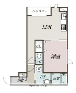 Agreable【1階】の間取り