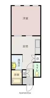 デザイナーズ大町壱番街B棟【1階】の間取り